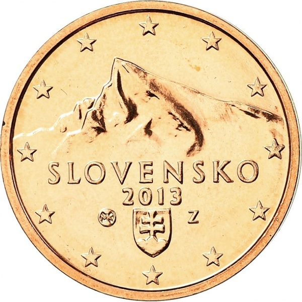 Словакия 2 Евро цент