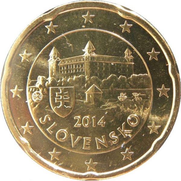 Словакия 20 Евро цент
