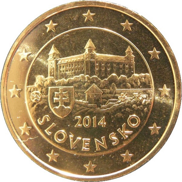 Словакия 50 Евро цент