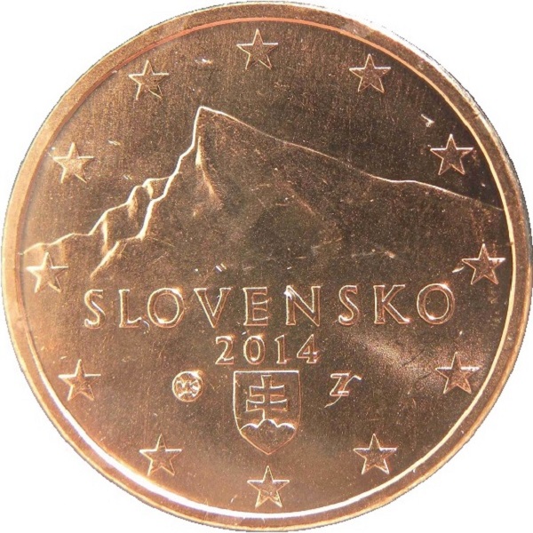 Словакия 5 Евро цент