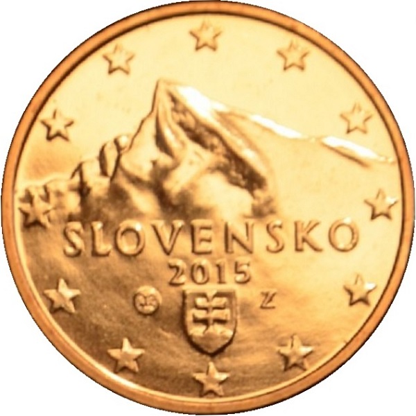 Словакия 2 Евро цент