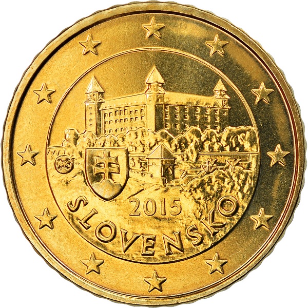 Словакия 50 Евро цент