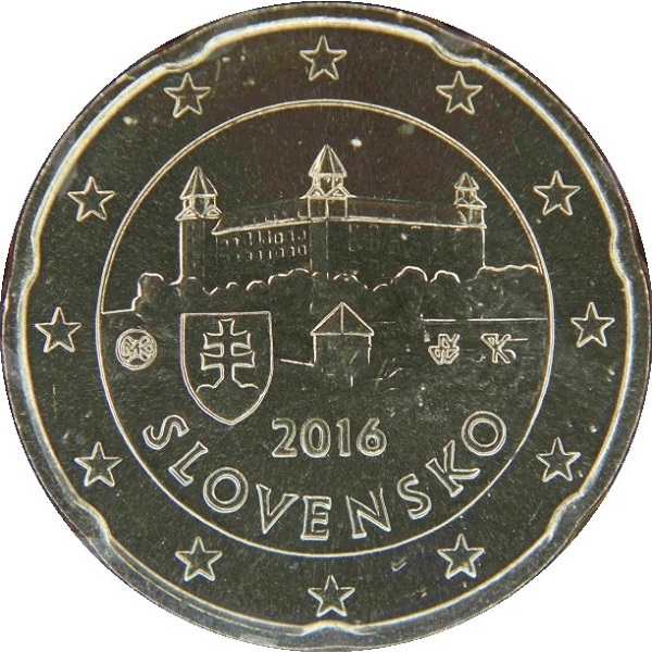 Словакия 20 Евро цент