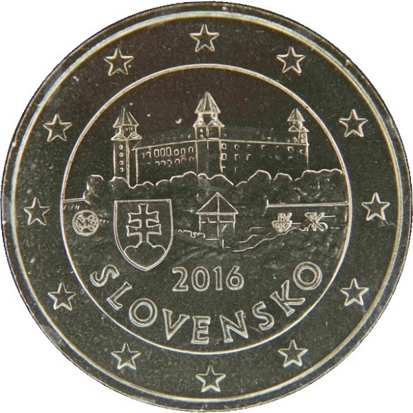 Словакия 50 Евро цент