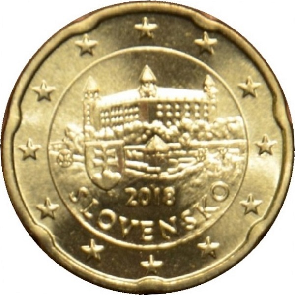 Словакия 20 Евро цент