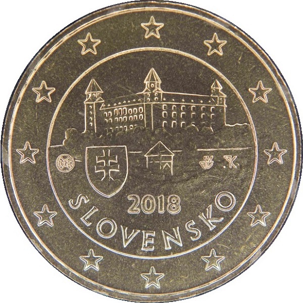 Словакия 50 Евро цент