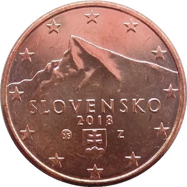 Словакия 5 Евро цент