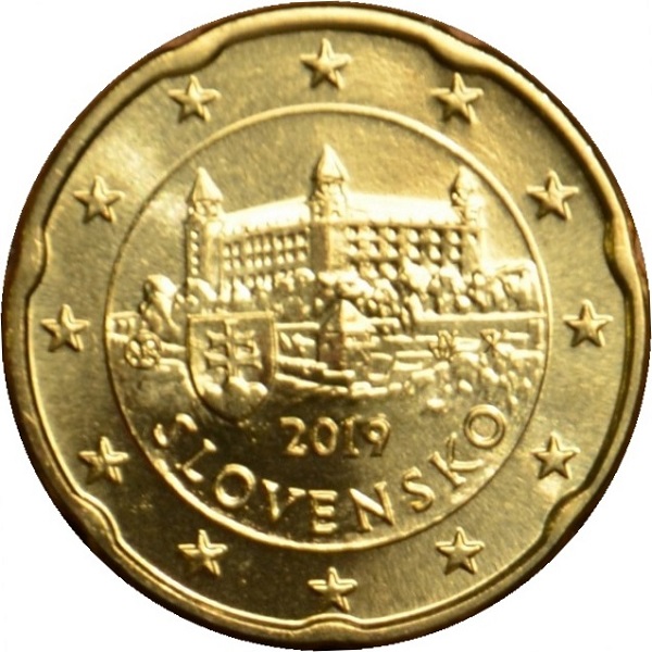 Словакия 20 Евро цент