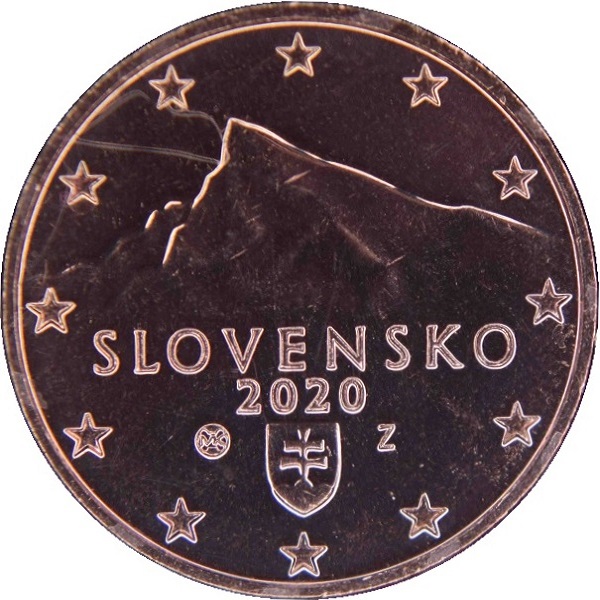Словакия 1 Евро цент