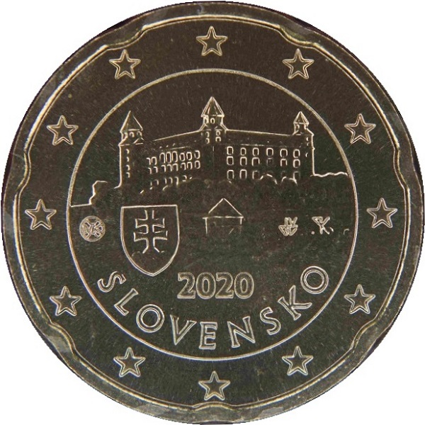 Словакия 20 Евро цент