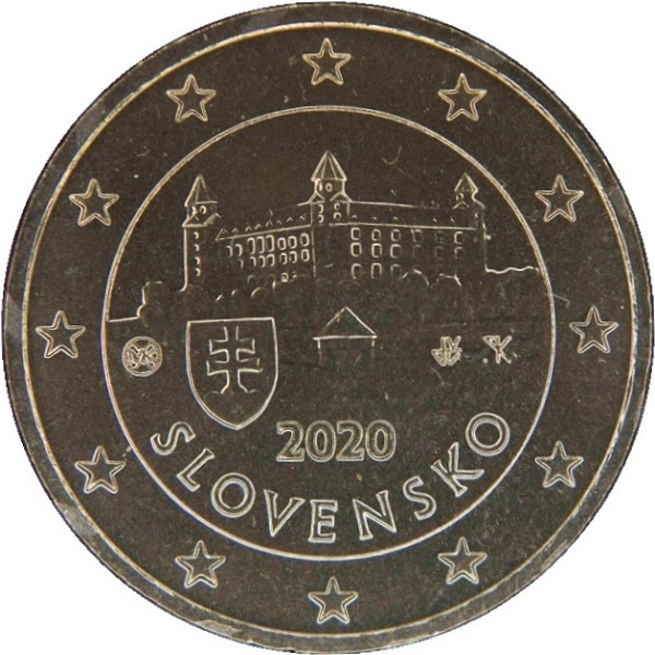 Словакия 50 Евро цент