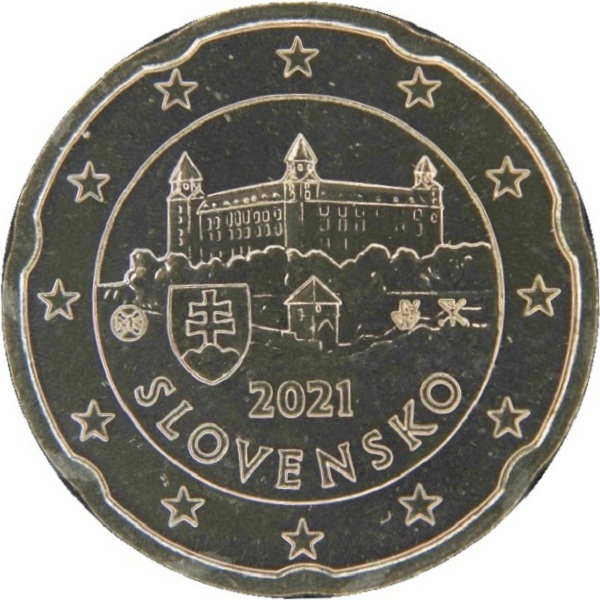 Словакия 20 Евро цент