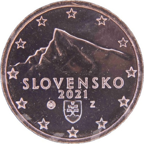 Словакия 2 Евро цент