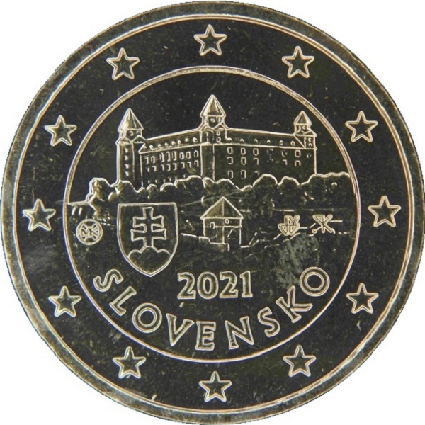 Словакия 50 Евро цент