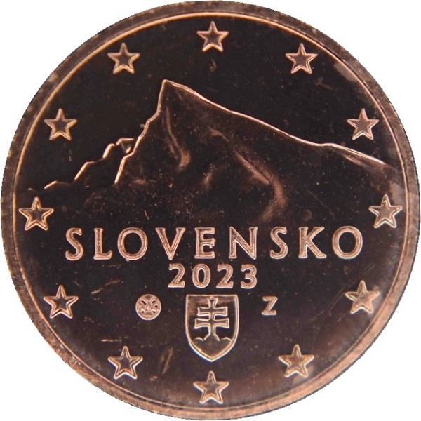 Словакия 1 Евро цент