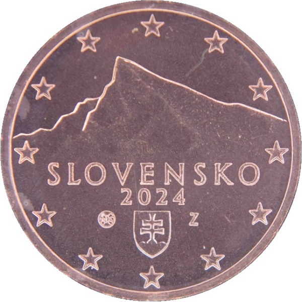 Словакия 1 Евро цент