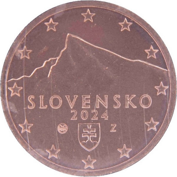 Словакия 2 Евро цент