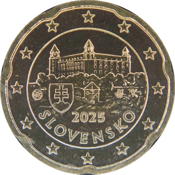 Словакия 20 Евро цент