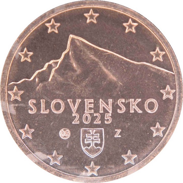 Словакия 2 Евро цент