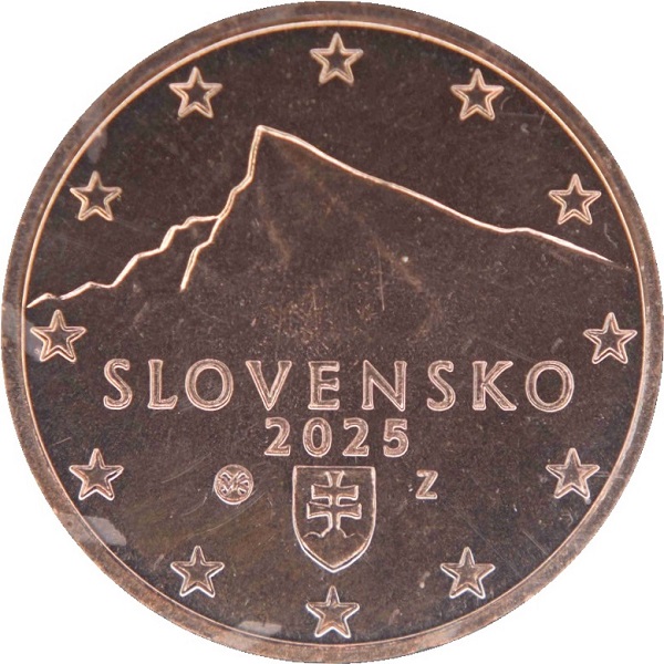 Словакия 5 Евро цент