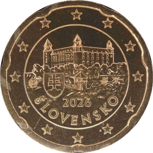 Словакия 20 Евро цент