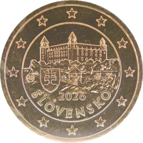 Словакия 50 Евро цент