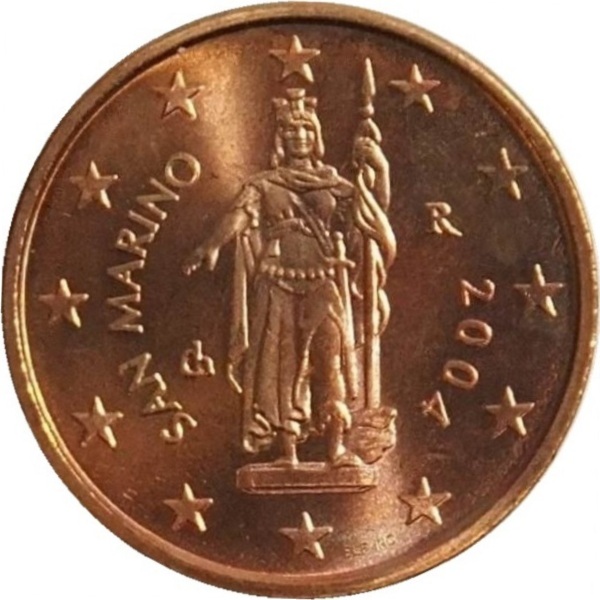 Сан-Марино 2 Евро цент
