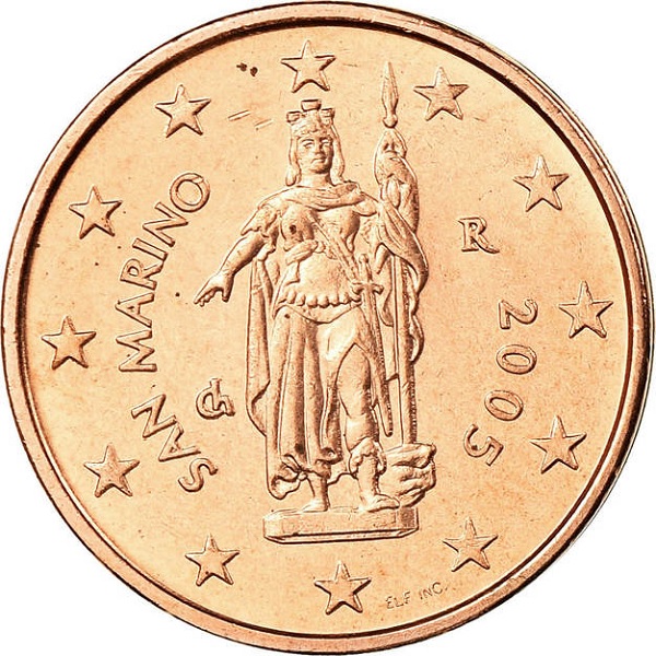 Сан-Марино 2 Евро цент