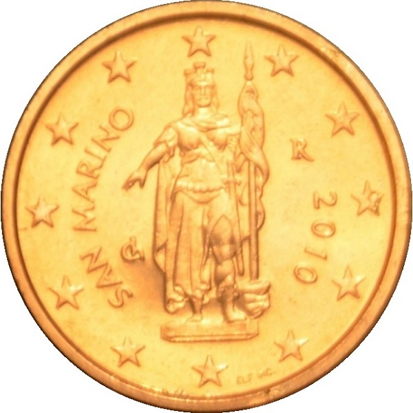 Сан-Марино 2 Евро цент