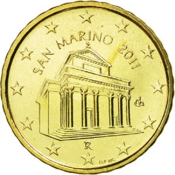 Сан-Марино 10 Евро цент
