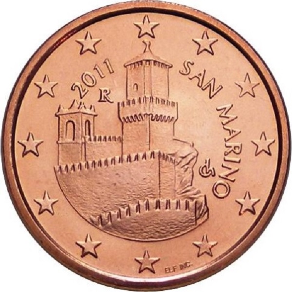 Сан-Марино 5 Евро цент