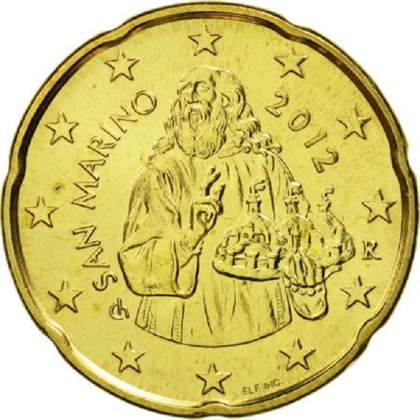 Сан-Марино 20 Евро цент