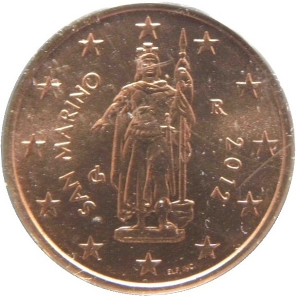 Сан-Марино 2 Евро цент