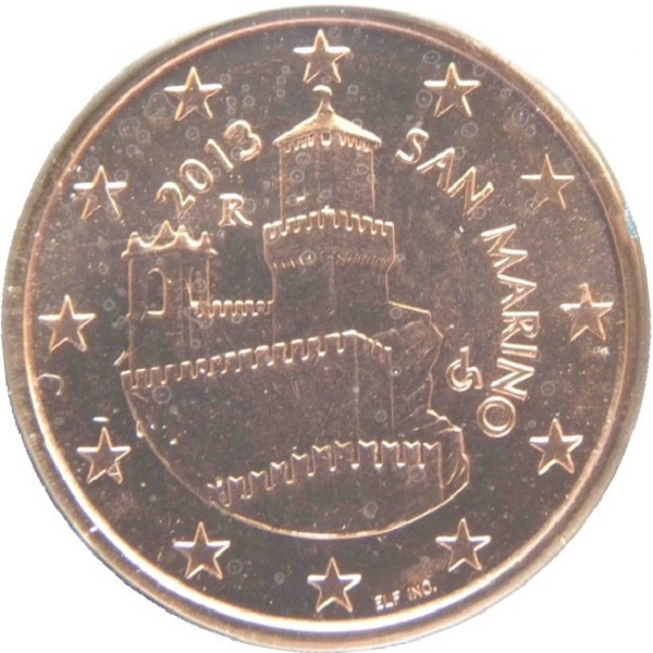Сан-Марино 5 Евро цент