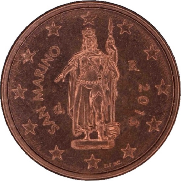 Сан-Марино 2 Евро цент