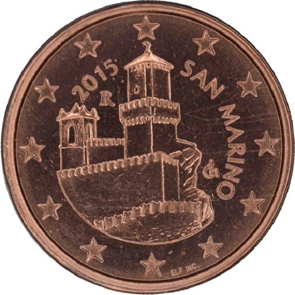 Сан-Марино 5 Евро цент