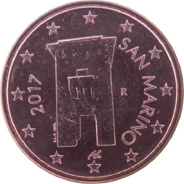 Сан-Марино 2 Евро цент