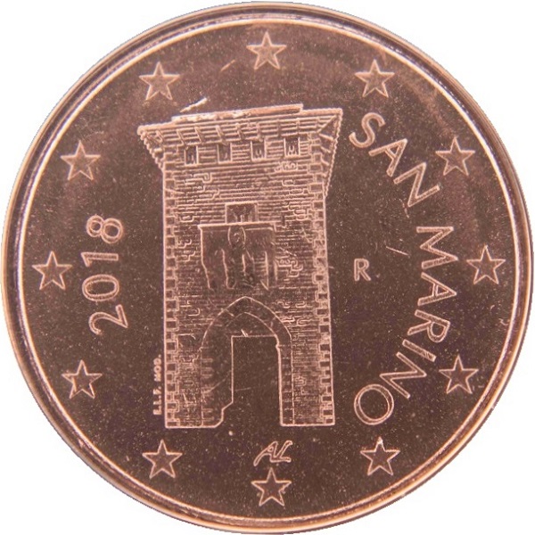 Сан-Марино 2 Евро цент