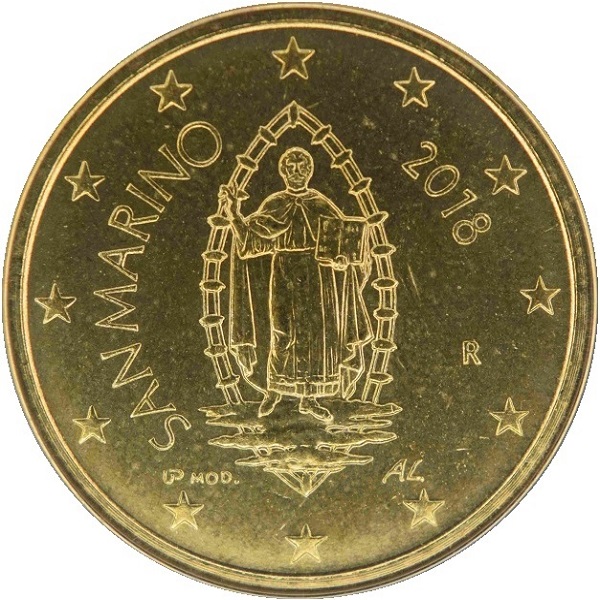Сан-Марино 50 Евро цент