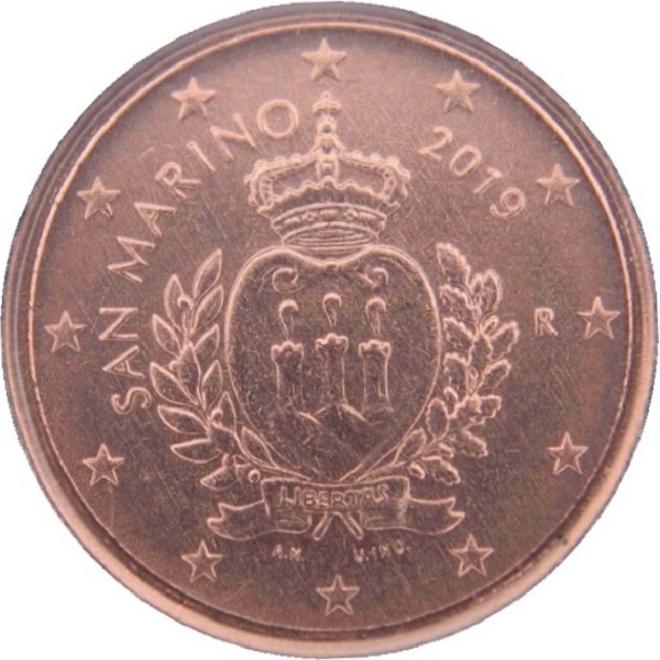 Сан-Марино 1 Евро цент