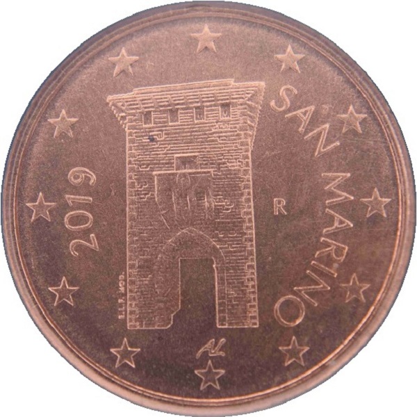 Сан-Марино 2 Евро цент