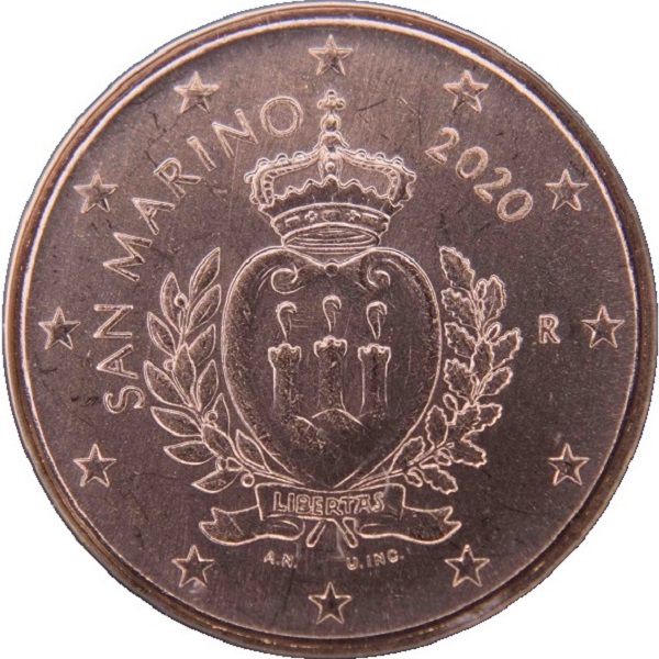 Сан-Марино 1 Евро цент