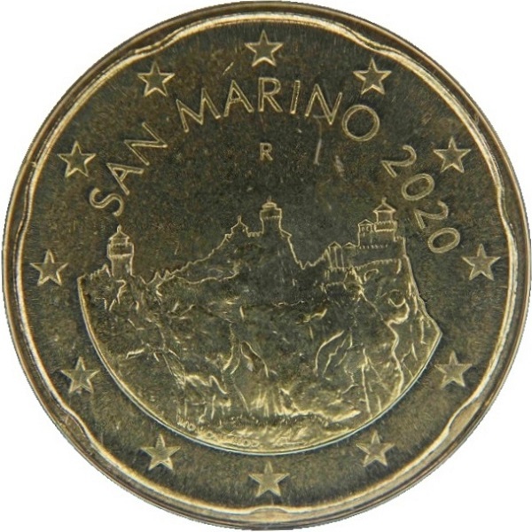 Сан-Марино 20 Евро цент