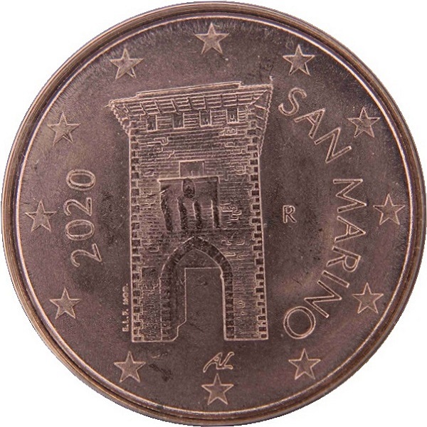 Сан-Марино 2 Евро цент