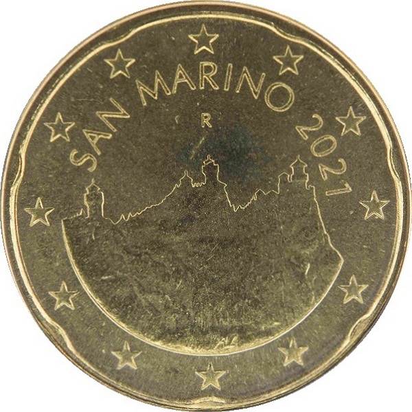 Сан-Марино 20 Евро цент