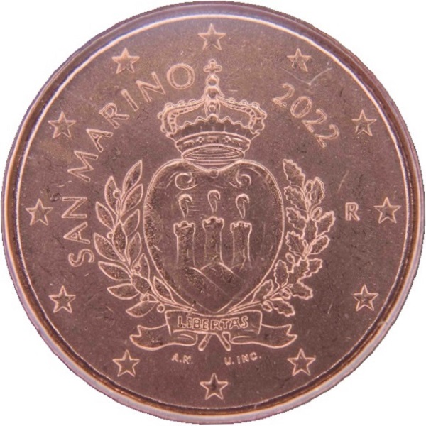 Сан-Марино 1 Евро цент