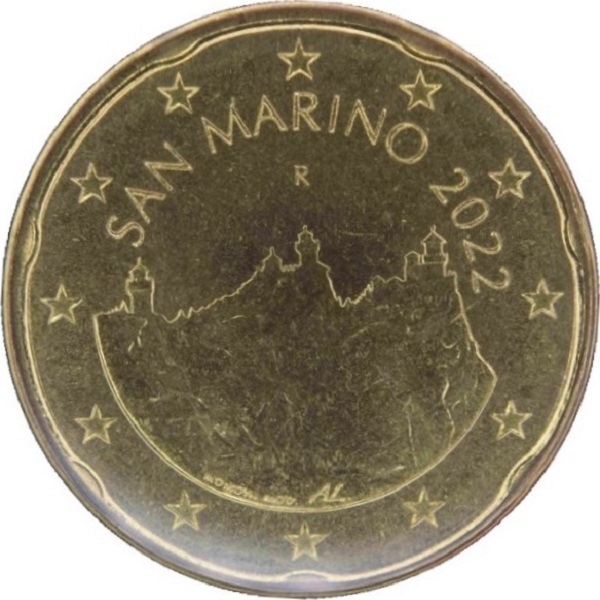 Сан-Марино 20 Евро цент