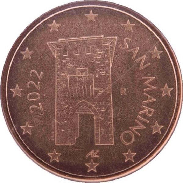 Сан-Марино 2 Евро цент