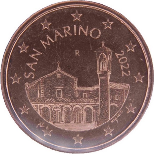 Сан-Марино 5 Евро цент