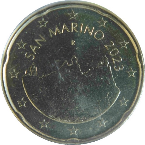 Сан-Марино 20 Евро цент